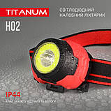 Налобний світлодіодний ліхтарик TLF-H02 TITANUM 100Lm 6500K, фото 7
