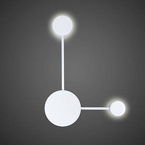 Світлодіодний настінний світильник білого кольору (61-L179 WH)