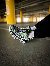 Чоловічі кросівки Nike Shox TL Wolf Grey Lime Blast AV3595-005, фото 6