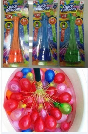 Кульки-водяні бомб окуляри з насадкою No60514 (37шт), фото 2