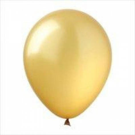 Кульки BALLOONS 34 золото (100 шт.) металік, фото 1