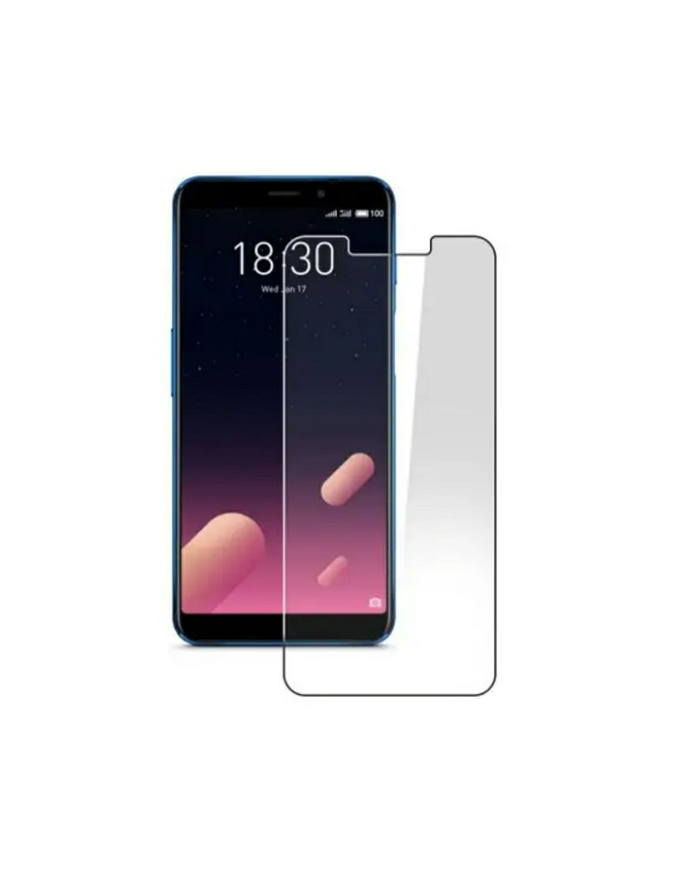 Захисне скло для Meizu M6S Прозоре