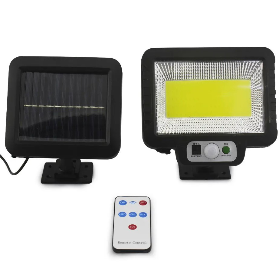 Прожектор акумуляторний із сонячною панеллю T09 8245 8145, фото 1