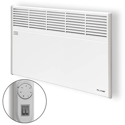 Електричний конвектор FLYME 2000RW, 2 кВт, до 40 кв.м, механічний терморегулятор