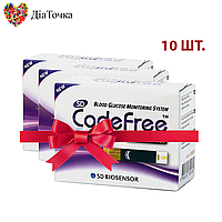 Тест-полоски SD CodeFree 10 упаковок