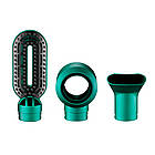 Фен-щітка для волосся 4в1, 1000Вт, VGR V-493 / Стайлер для волосся / Мультистайлер фен-браш з насадками, фото 7