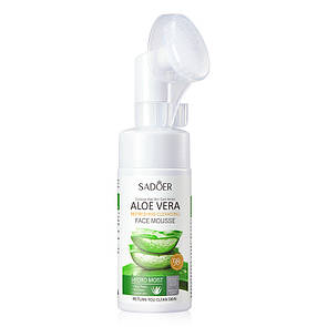 Пінка для вмивання Sadoer Aloe з 98% екстрактом алое 120 ml