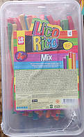 Lico Rico mix Жевательные лакричные конфеты трубочки разноцветные 1500g Турция