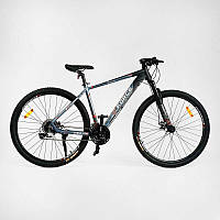 Велосипед Спортивний Corso "X-Force" 29" XR-29047 (1) рама алюмінієва 19", обладнання Shimano Altus, 24