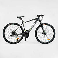 Велосипед Спортивний Corso "X-Force" 29" XR-29092 (1) рама алюмінієва 19", обладнання Shimano Altus, 24