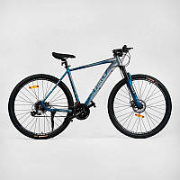 Велосипед Спортивний Corso "X-Force" 29" XR-29618 (1) рама алюмінієва 21", обладнання Shimano Altus, 24