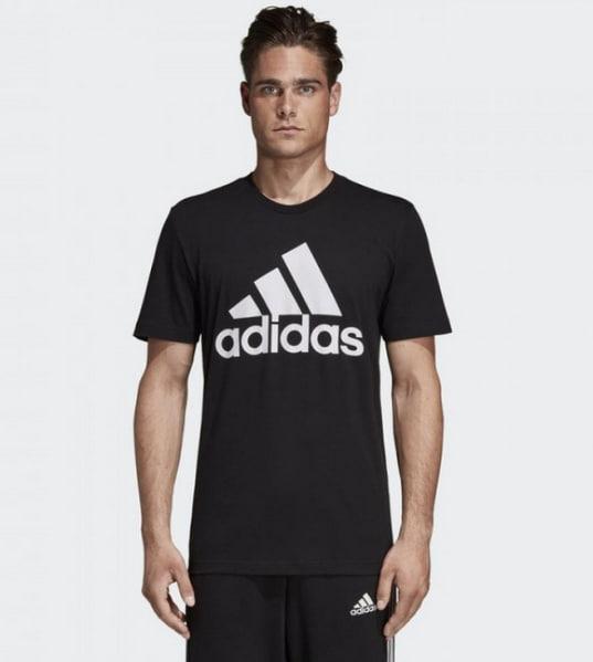 ОРИГИНАЛ Футболка Adidas чоловічий колір чорний з принтом DT9933