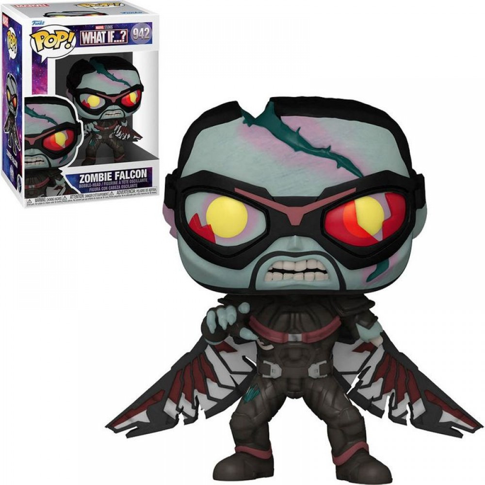 Funko Pop Marvel Zombies Falcon 10