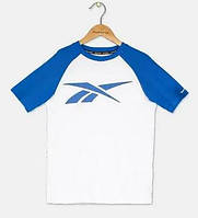 ОРИГІНАЛ Футболка Reebok біла для хлопчиків EW8546