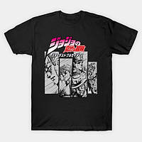 Футболка чёрная Stardust Crusaders Vintage T-Shirt Black