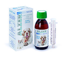 Alzer Pets харчова добавка для покращення самопочуття собак та котів похилого віку 150 мл