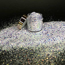 ГЛІТЕР СУХИЙ ГОЛОГРАФІЧНИЙ CHAMELEON MIX CHUNKY GLITTER 10 g, фото 4