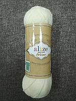 Пряжа Alize Superwash Artisan цвет 01 , 1 моток 100г