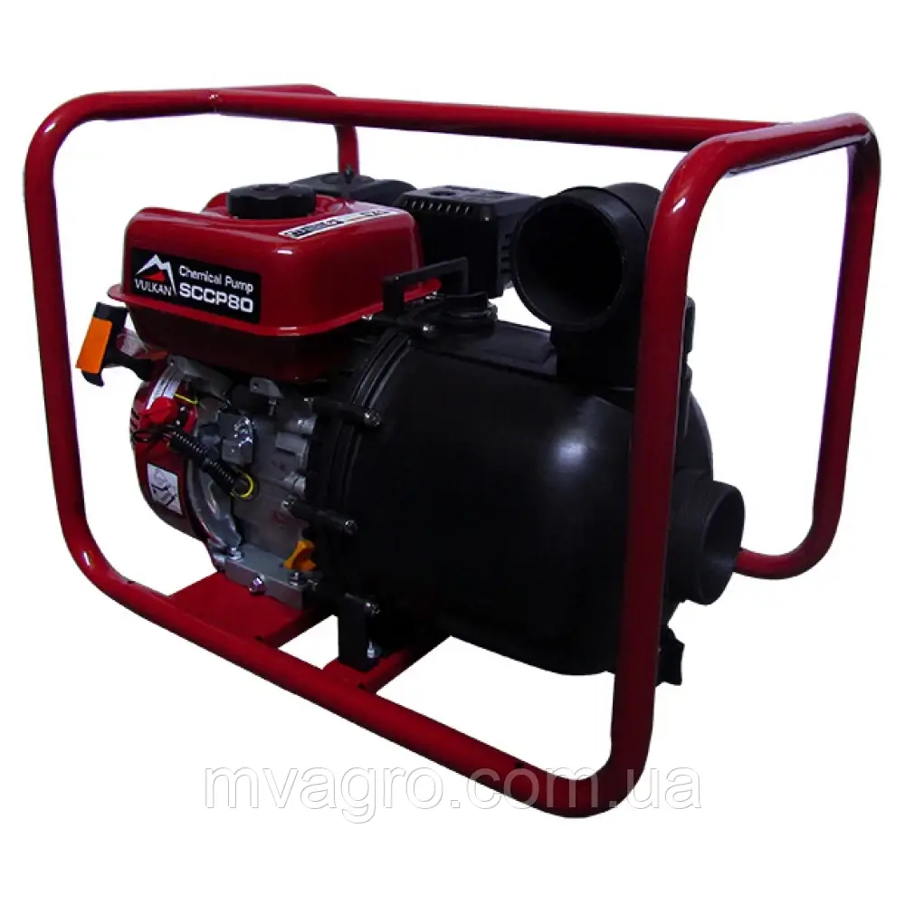 Мотопомпа бензинова Vulkan SCCP80 для хімікатів, фото 1