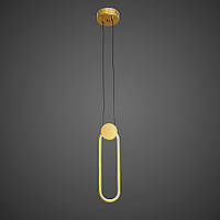 Світлодіодний підвісний світильник  золотого кольору  (61-L178 BRZ)