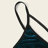 Велюровий комплект жіночої нижньої білизни – романтичний подарунок для коханої, фото 3