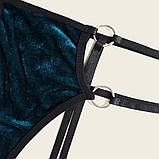 Велюровий комплект жіночої нижньої білизни – романтичний подарунок для коханої, фото 4