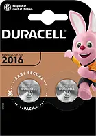 Батарейки Duracell DL2016 (CR2016) DSN Litium 2 шт