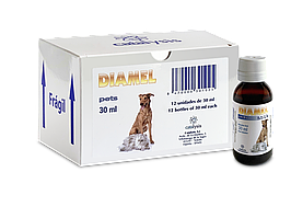 Diamel Pets добавка для профилактики и в комплексной терапии сахарного диабета у собак и кошек 30 мл