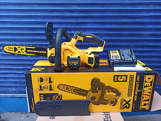 Акумуляторна ланцюгова пила DeWALT DCM565P1+DCB184 з акумулятором і зарядним пристроєм