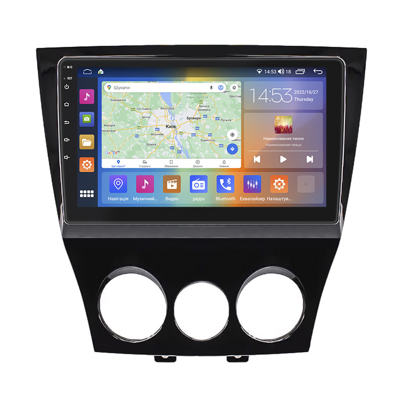 Штатна магнітола Lesko для Mazda RX-8 I Рестайлінг 2008-2012 IPS 9" 2/32Gb CarPlay 4G Wi-Fi GPS Prime 5 шт.