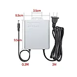 Mini UPS один вихід DC 12V/2A безперебійник, ДБЖ для роутерів, Powerbank 10000 Mah +кабель роздільник живлення, фото 5