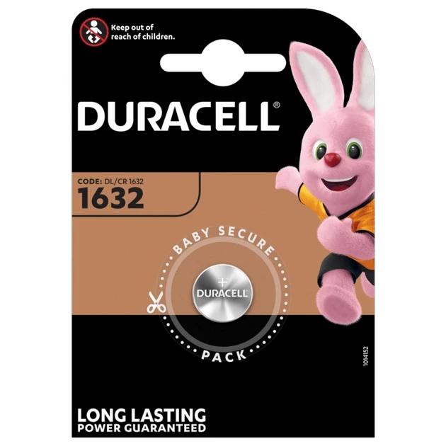 Батарейка DURACELL CR1632 3В