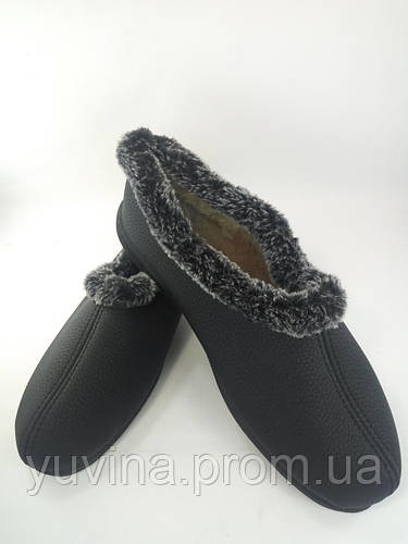 Купить Бабуши бурки женские тапочки Экокожа Черные размер 38 39 42 ...