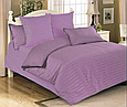 Полуторні комплекти постілі  однотонні постільна білизна 1.5 спальна 145х215 см бязь Кремовий, фото 3