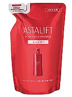 Шампунь против выпадения волос, омолаживает луковицу Astalift Scalp Focus Shampoo Fuji, 300ml, сменный блок