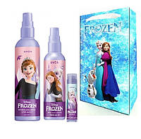 AVON Disney Frozen II - Холодное Сердце 2. Детский парфюмерно-косметический набор ( 4 ед) в пакете