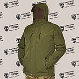 Нова чоловіча водонепроникна куртка для полювання 5.12 HUNTING SERIES олива, фото 8