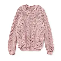 Джемпер дитячий Merlin Art Knit пудра 110-116