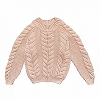 Джемпер детский Merlin Art Knit персиковый 110-116