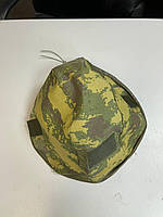 Кавер на шолом турецький камуфляж на затяжці, чохол на шолом, кавер на каску, чохол на каску на затяжці