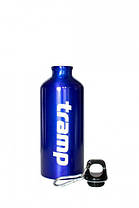 Похідна пляшка в неопреновому чохлі Tramp TRC-033 0,6 л Blue, фото 2