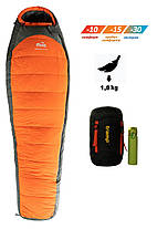 Спальний мішок-кокон з капюшоном -10/-15/-30°С Tramp Arctic Long кокон лівий orange/grey 225/80-55 UTRS-048L-L, фото 4
