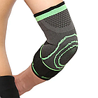 Еластичний фіксатор-бандаж на ліктьовий суглоб / Відріз на лікоть від розтягнень, травм і перевантажень / Налокітник, фото 6