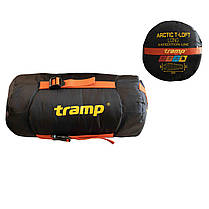 Спальний мішок-кокон з капюшоном -10/-15/-30°С Tramp Arctic Long кокон лівий orange/grey 225/80-55 UTRS-048L-L, фото 3