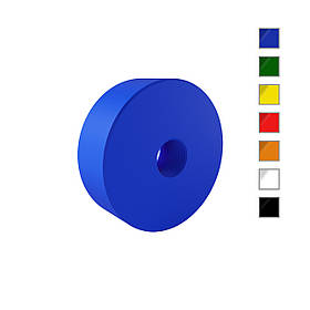 ODF-06-26-20-L15 Склотримач для скла (дистанція) L15 мм, d40 мм з різьбою М10, кольоровий