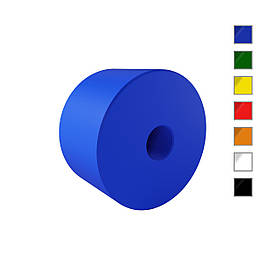 ODF-06-26-20-L25 Тримач для скла (дистанція) L25 мм, d40 мм, різьба М10, кольоровий