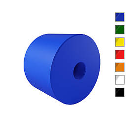 ODF-06-26-20-L30 Тримач для скла (дистанція) L30 мм, d40 мм, різьбa М10, кольоровий