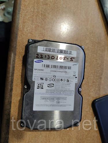Жесткий диск Винчестер HDD 200 Gb / Гб Samsung SpinPoint P120S SP2004C ...