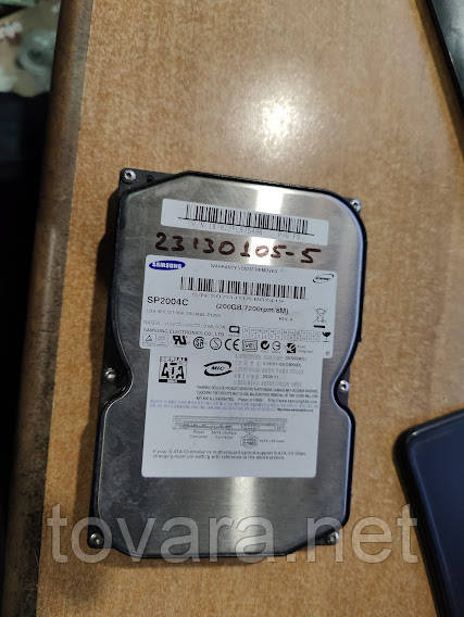 Жорсткий диск Вінчестер HDD 200 Gb / Гб Samsung SpinPoint P120S SP2004C 3.5" SATA2 No 23130105/1