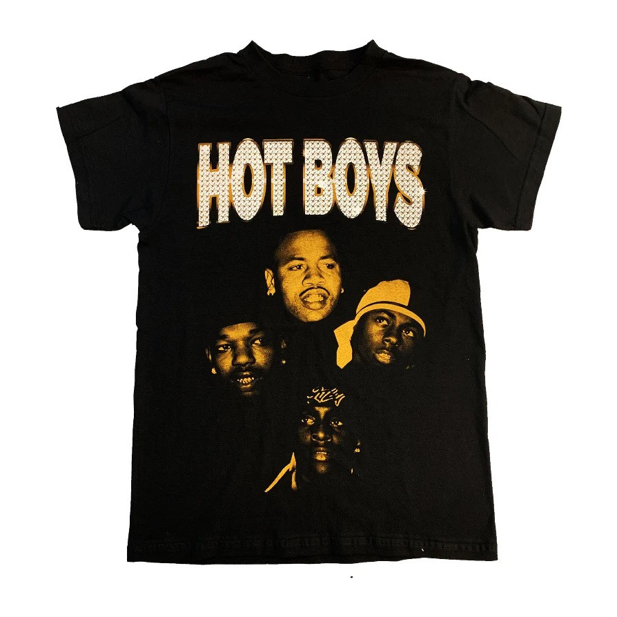Футболка чорна Hot Boys Vintage Look T-Shirt XS, фото 1